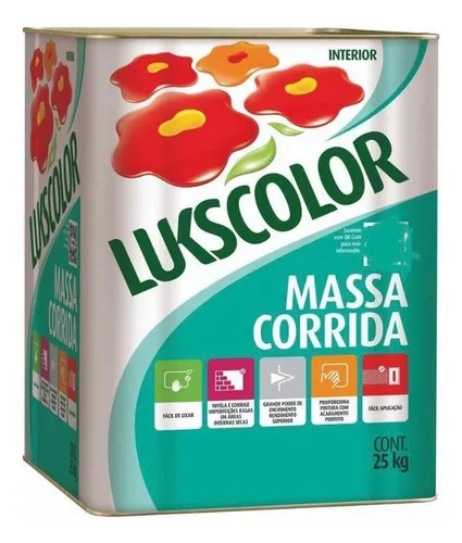 Massa Corrida Lukscolor