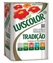 Tinta Látex Acrílico Lukscolor Tradição Fosco