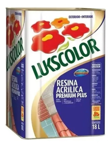 Lukscolor Resina Acrílica Premium Plus