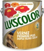 Lukscolor Verniz Premium Plus - Duplo Filtro Solar